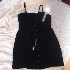 Black Denim Dress